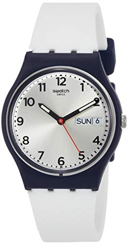 Swatch Unisex-Uhr Digital Quarz mit Silikonarmband – GN720 von Swatch