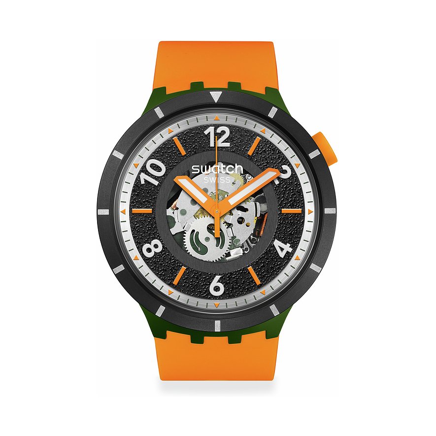 Swatch Unisexuhr 2403 SWATCH POWER OF NATURE SB03G107 Kunststoff von Swatch