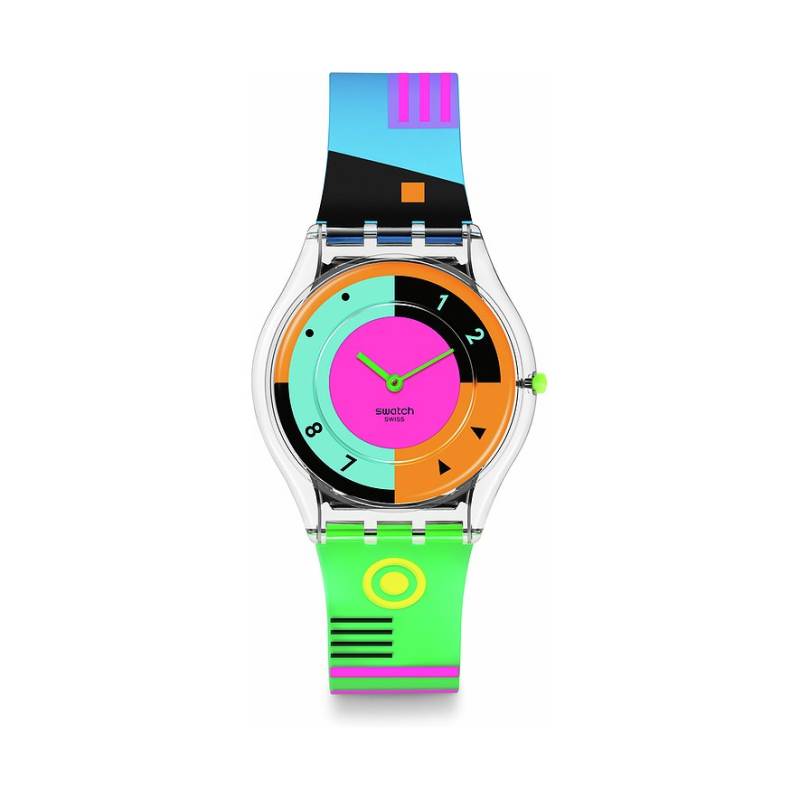 Swatch Unisexuhr 2405 SWATCH NEON SS08K119 von Swatch