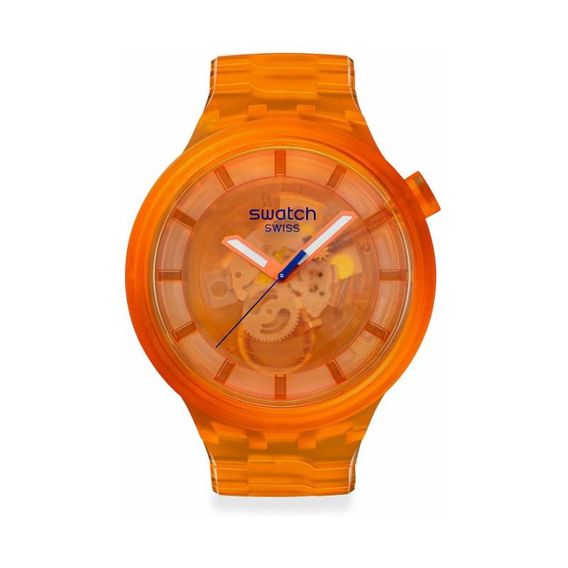 Swatch Unisexuhr 2407 COLORS OF JOY  SB05O103 Kunststoff von Swatch