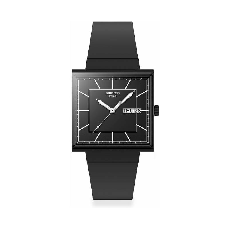 Swatch Unisexuhr 2408 SWATCH ESSENTIALS SO34B701 Kunststoff von Swatch