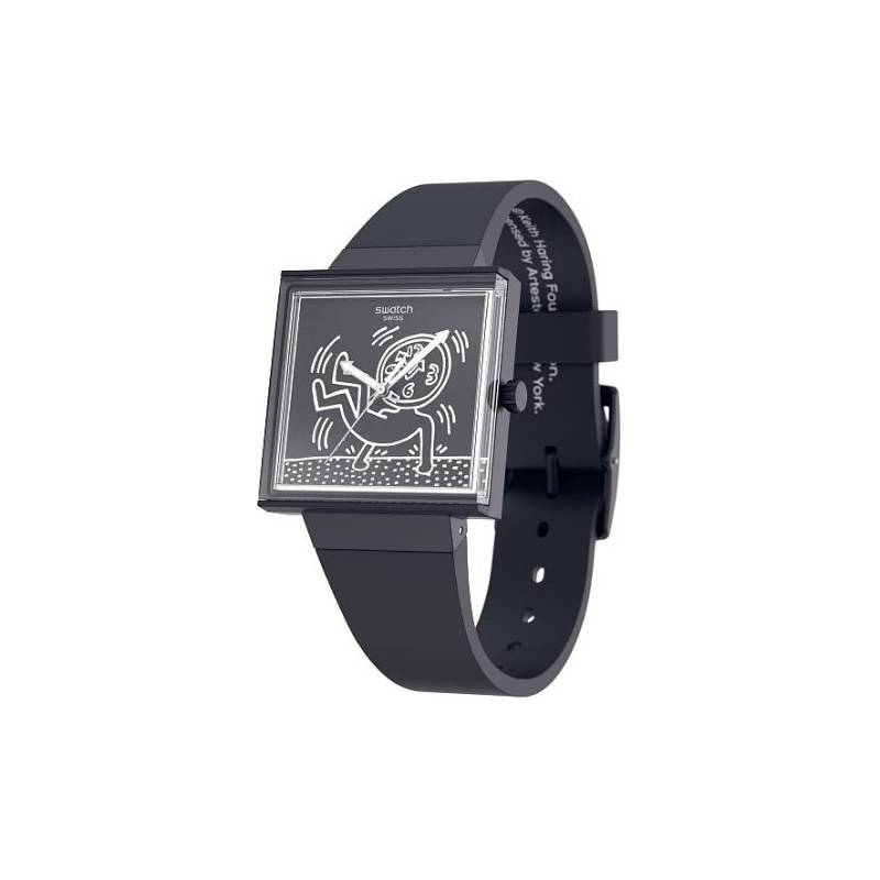 Swatch Unisexuhr 2410 SWATCH BREAK FREE SO34Z103 Kunststoff von Swatch