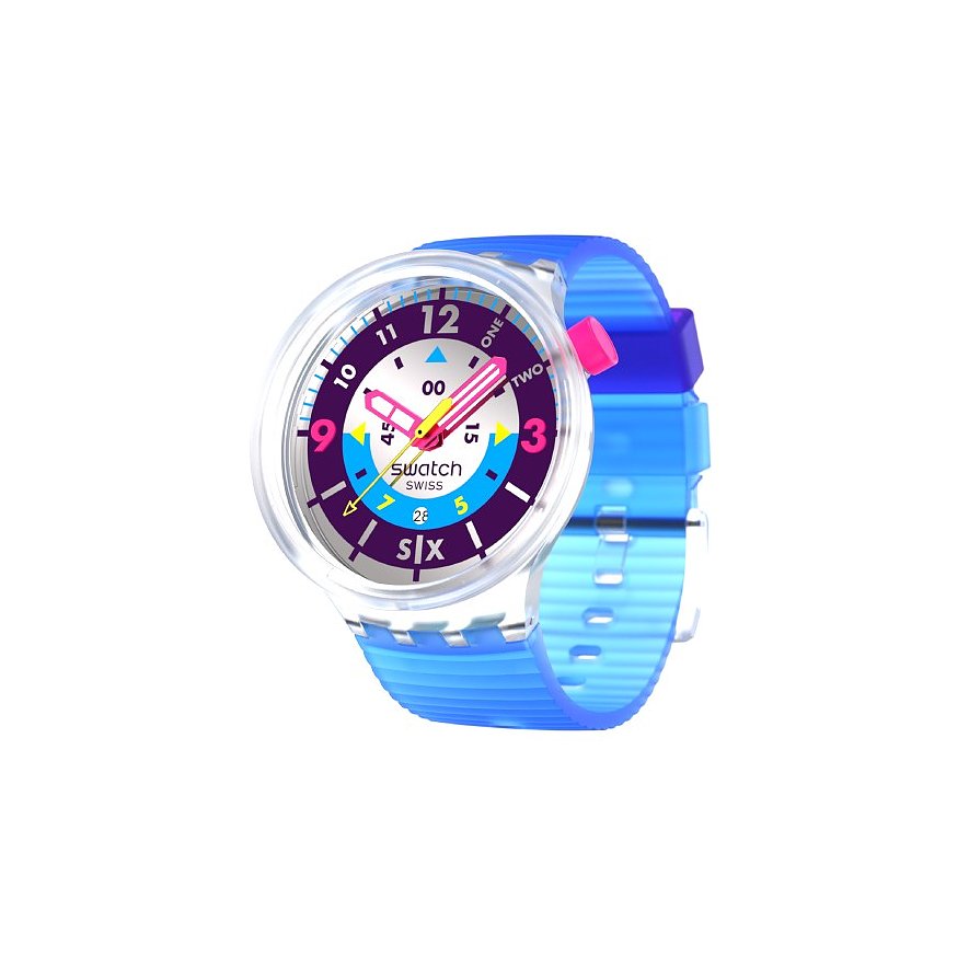 Swatch Unisexuhr 2509 SWATCH NEON SB01K400 von Swatch