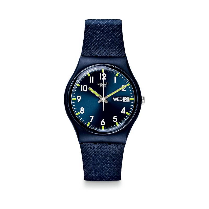 Swatch Unisexuhr Core SO28N702 Kunststoff von Swatch