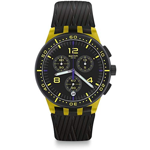 Swatch Yellow TIRE SUSJ403 Armbanduhr von Swatch