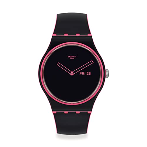 Swatch orologio MINIMAL LINE PINK Originals New Gent Biosourced 41mm SO29P700 von Swatch