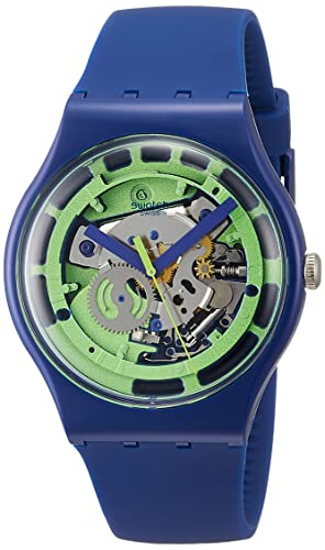 Swatch New Gent SUON147 Green Anatomy Armbanduhr, Band, Band, Gurt von Swatch