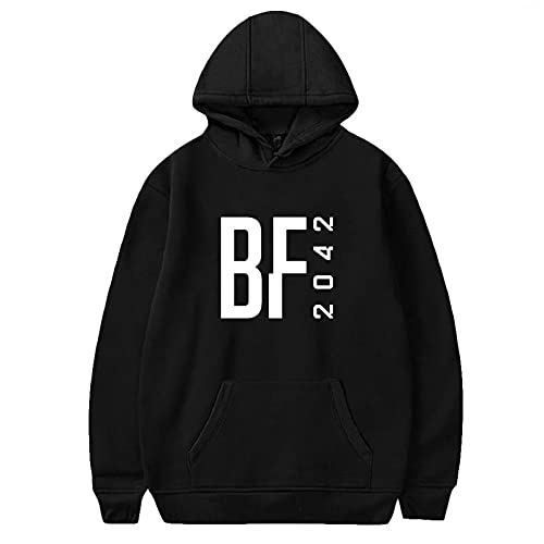 Battlefield 2042 Hoodie Herren Mit Tasche, Hoodies Pullover Unisex Langarm Sweatshirt Classic Style, Cosplay Kleidung Spiel Hoodies von Swdan