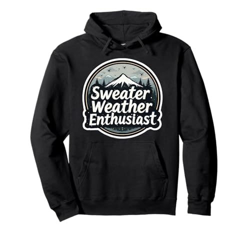 Pullover Wetter Enthusiast Herren Herbst Liebhaber Herbst Lustig Pullover Hoodie von Sweater Weather Enthusiast Mens Autumn Products