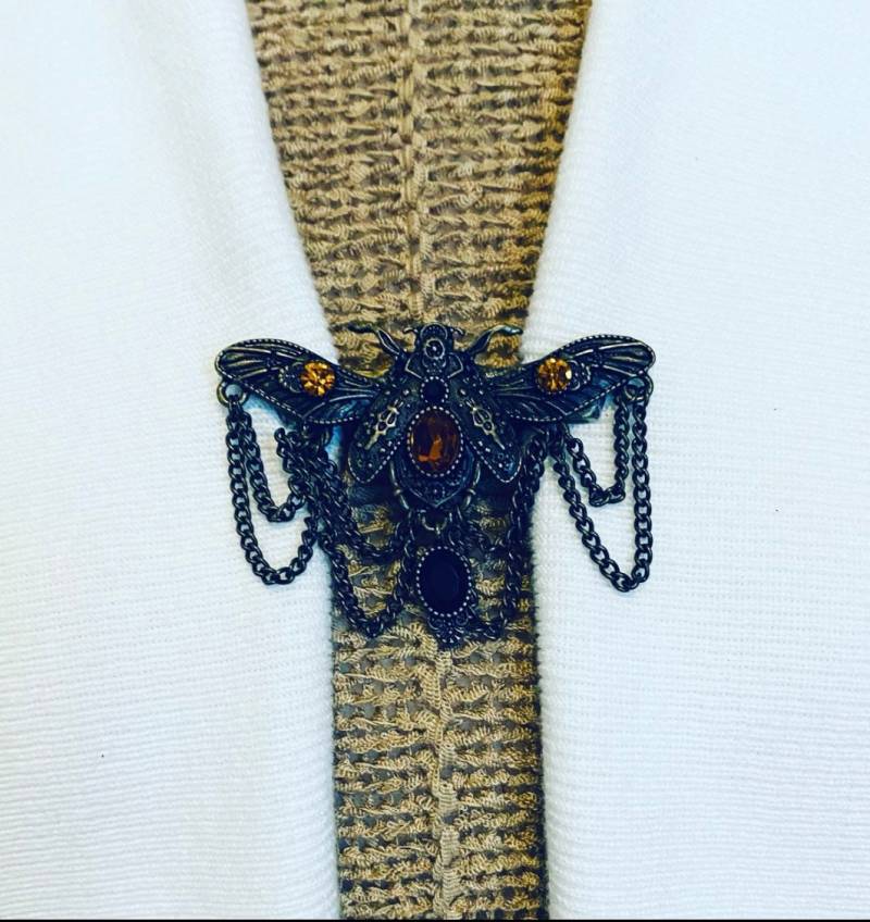 Pullover Clips Bumble Bee Bronze Clip Für Cardigan Spange Honey Kimono Cosplay Schmuck Geschenk Mutter Sie Von Fabulici von SweaterClipsGalore