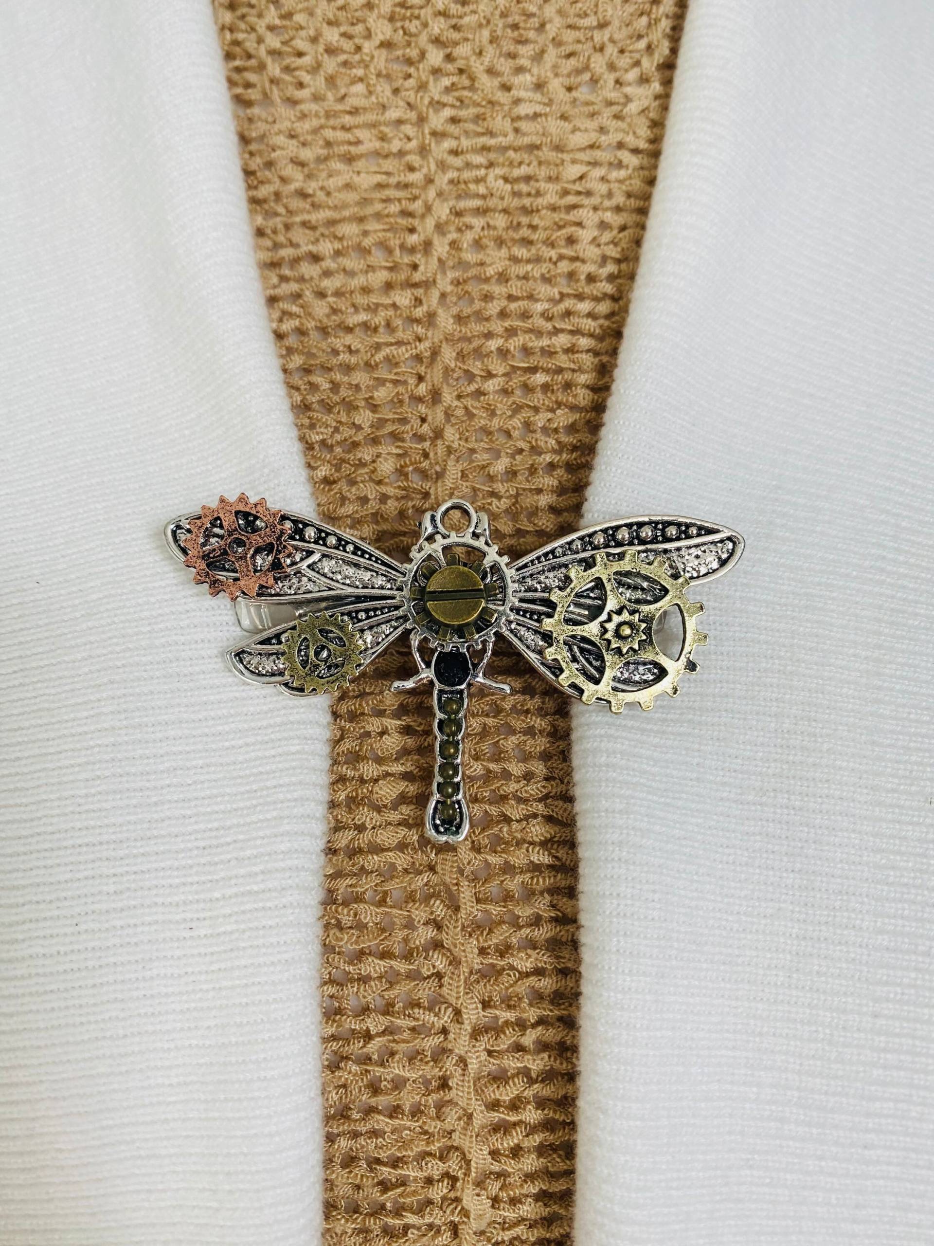 Pullover Clips Steampunk Libelle Clip Schal Cardigan Spange Brosche Cosplay Cloak Fastener Geschenke Für Sie Pullover Clips Steampunk Libelle Clip Schal Cardigan Spange Brosche Cosplay Cloak Fastener Geschenke Für Sie von SweaterClipsGalore