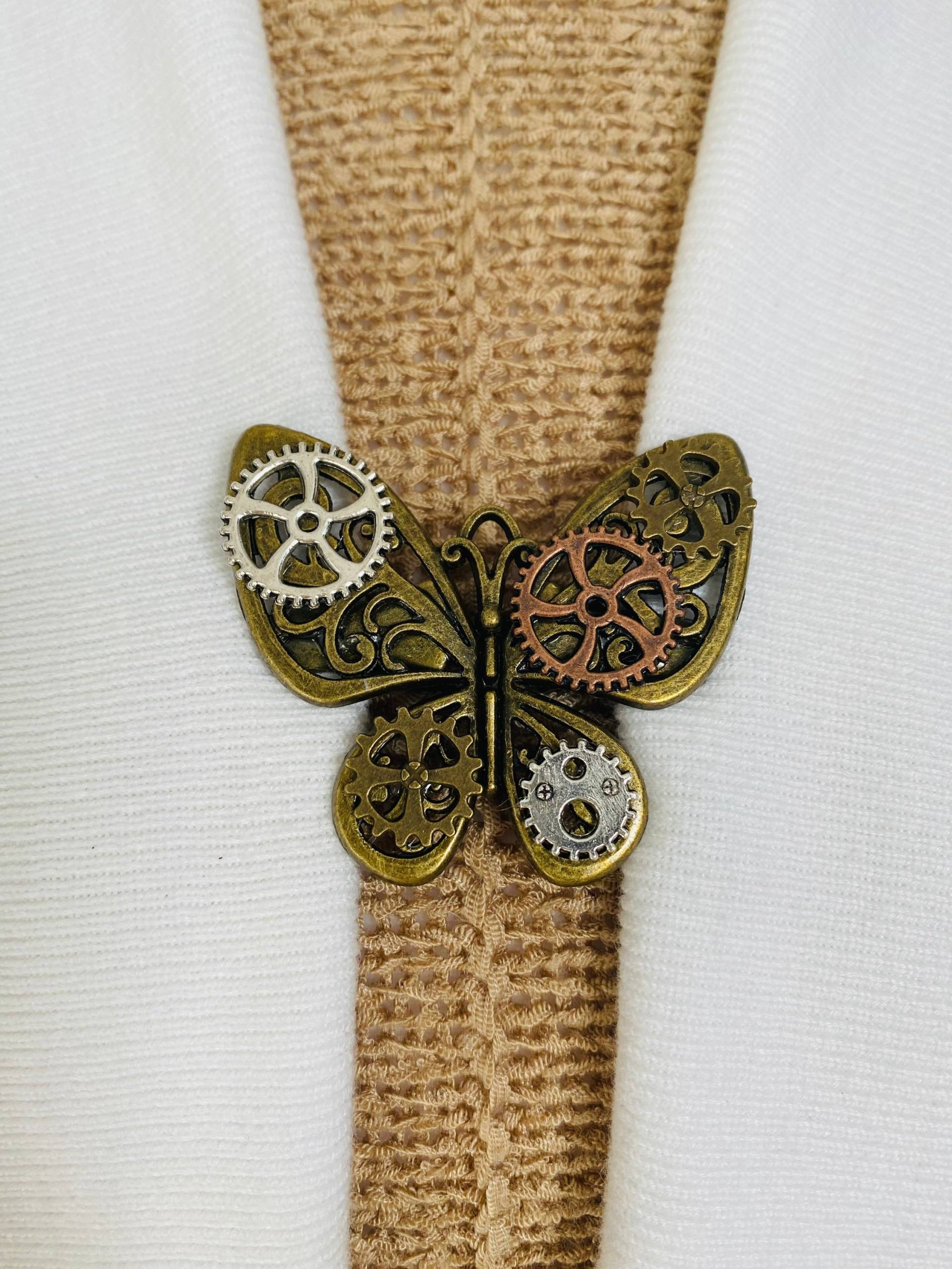 Pullover Clips Steampunk Schmetterling Clip Schal Spange Strickjacke Brosche Cosplay Umhang Verschluss Geschenke Für Sie Pullover Clips Steampunk Schmetterling Clip Schal Spange Strickjacke Brosche Cosplay Umhang Verschluss Geschenke Für Sie von SweaterClipsGalore