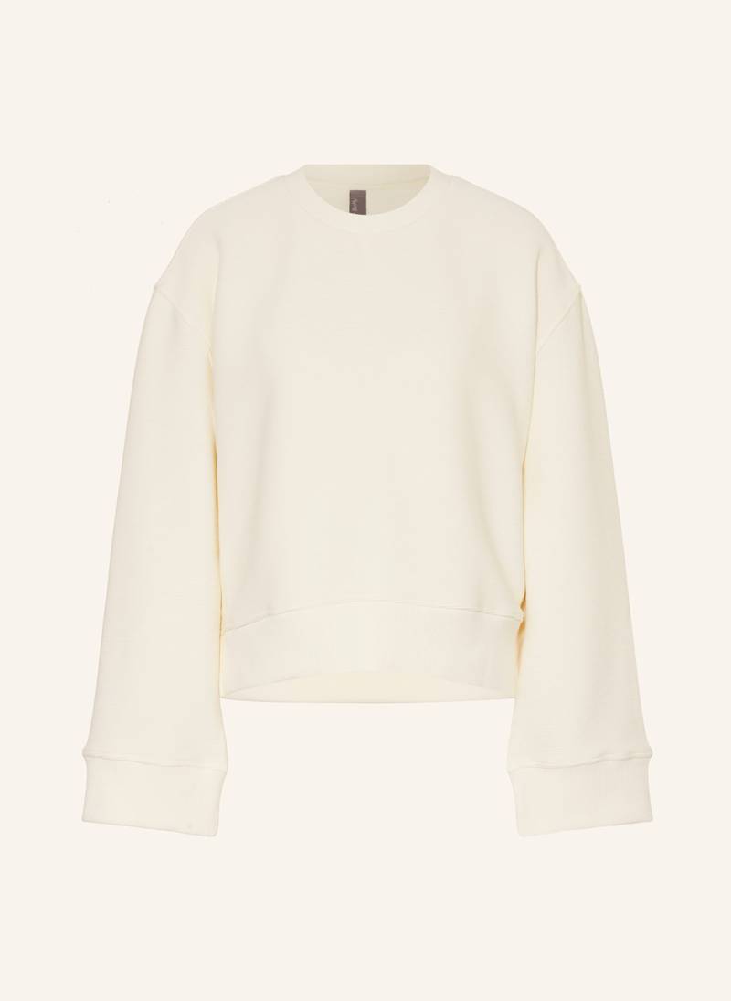 Sweaty Betty Cropped-Sweatshirt Peaceful weiss von Sweaty Betty
