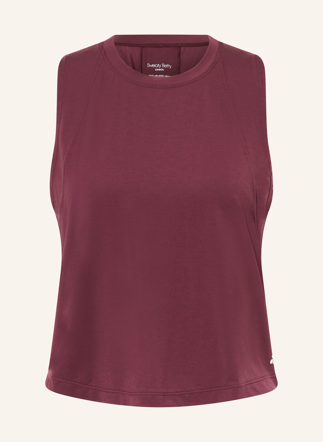 Sweaty Betty Funktions-Tanktop Soft Flow rot von Sweaty Betty