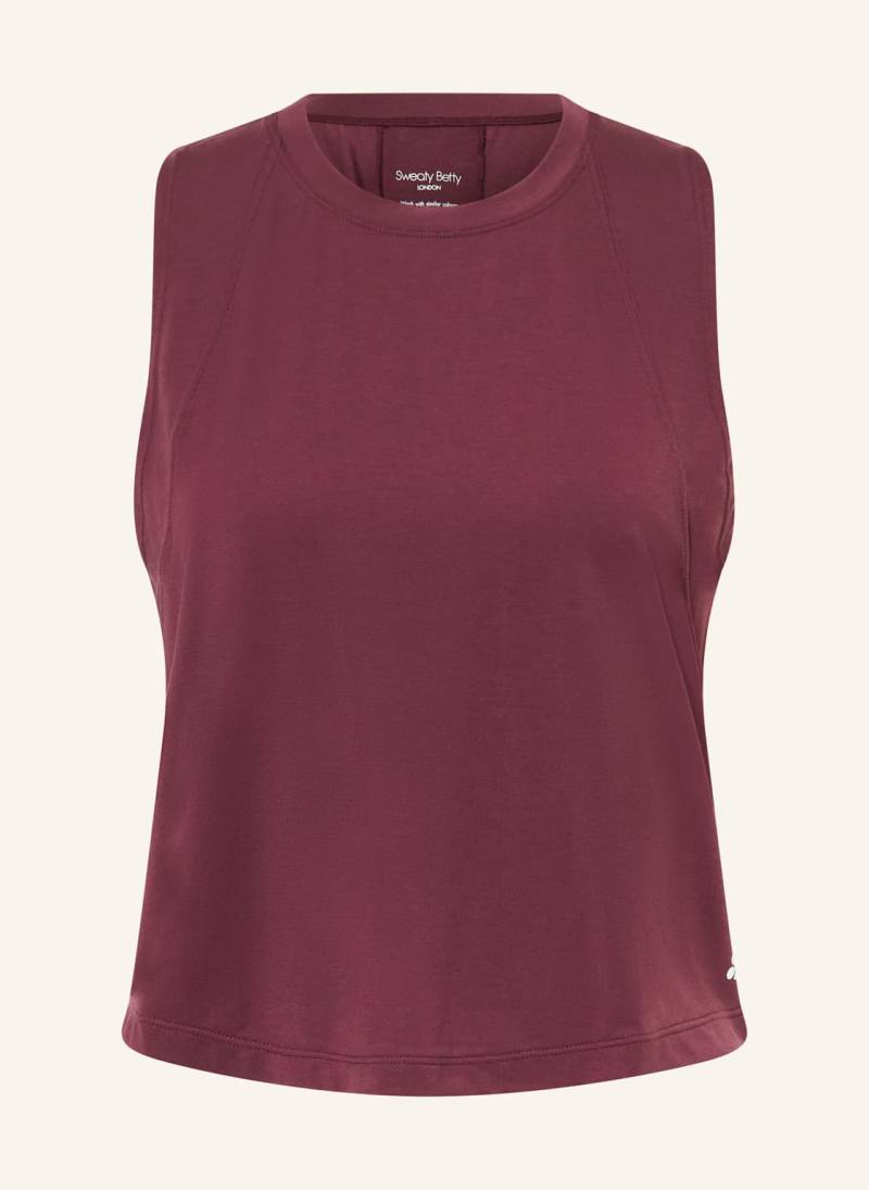 Sweaty Betty Funktions-Tanktop Soft Flow rot von Sweaty Betty