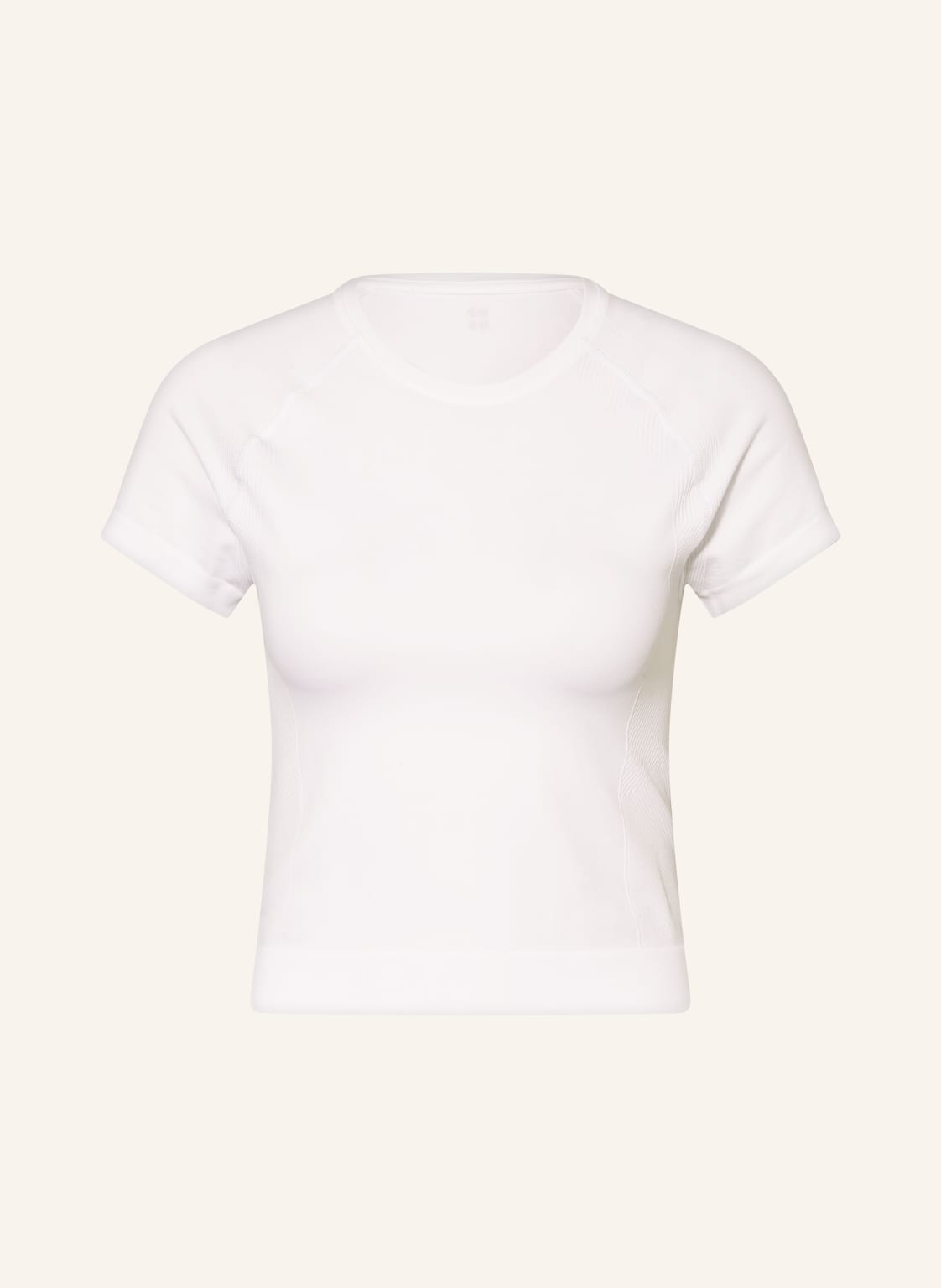 Sweaty Betty Laufshirt Athlete Crop weiss von Sweaty Betty