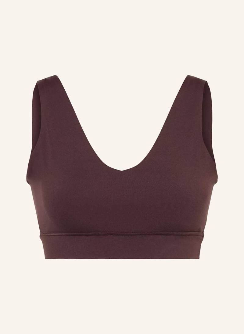 Sweaty Betty Sport-Bh Ultimate Studio Voop braun von Sweaty Betty