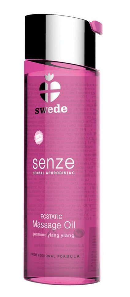 Swede Gleit- & Massageöl 150 ml - SENZE Massage Oil Ecstatic 150ml von Swede