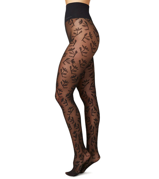 Swedish Stockings Strumpfhose Flora Flower aus SENSIL® EcoCare recyceltem Polyamid von Swedish Stockings