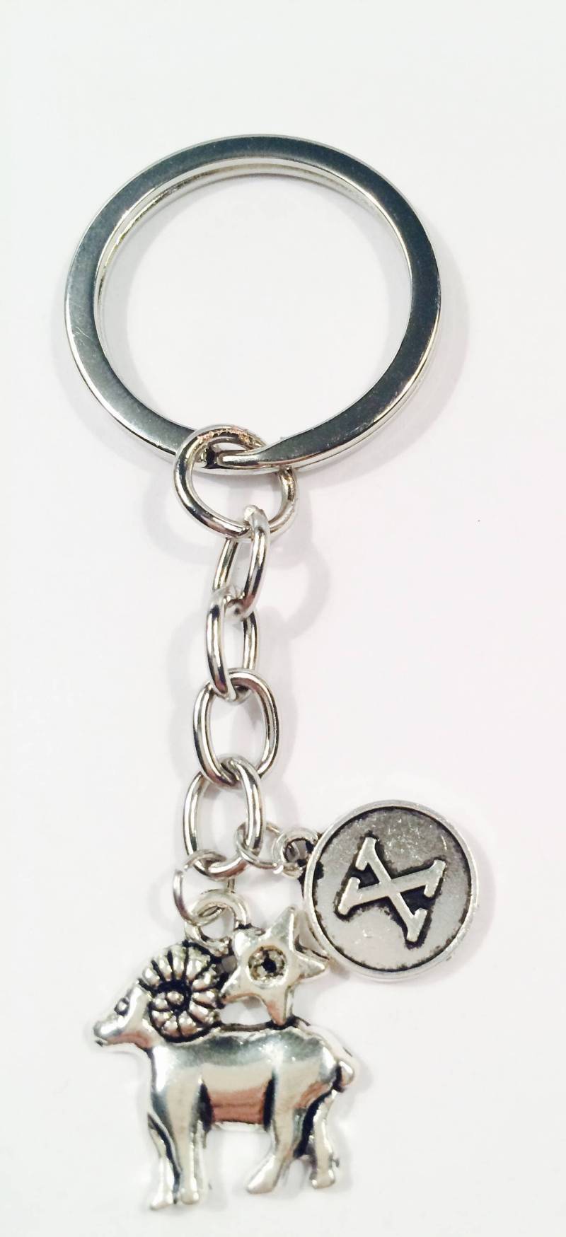 Widder Schlüsselanhänger Sternzeichen Astrologie Geschenk von SwedishBeautyDesign