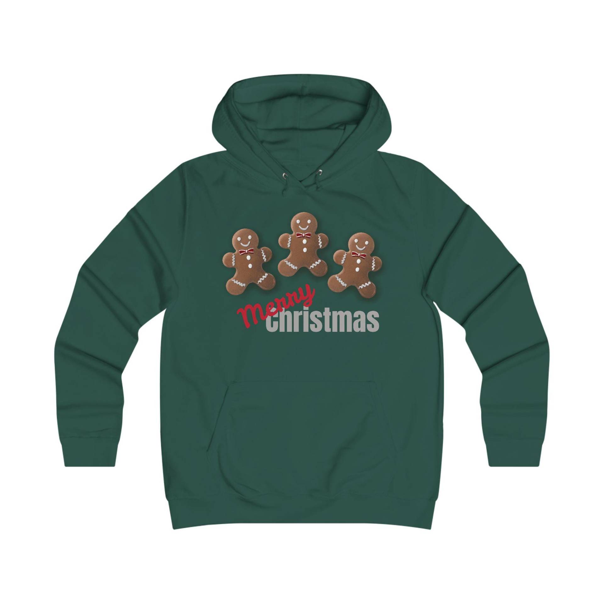 Gingerbread Girl Christmas Hoodie | Cookie Sweater Design von SwedishStoryteller