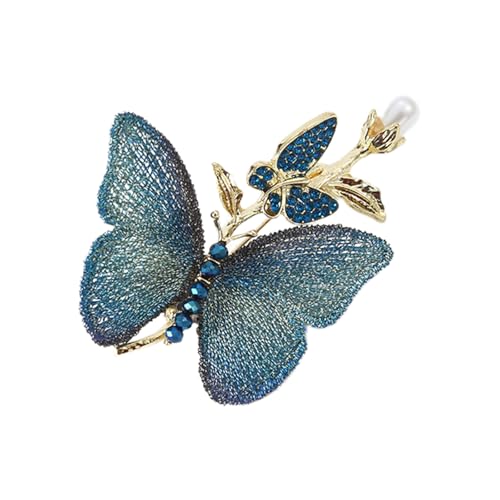 Anspruchsvolle Schmetterlings-Brosche mit Strass-Imitationsperlen Modische Anstecknadel Kleidung Accessoire Kleid Ornament Modische Legierung Perlen Brosche Anspruchsvolle Schmetterlings-Brosche mit Strass-Imitationsperlen Modische Anstecknadel Kleidung Accessoire Kleid Ornament Modische Legierung Perlen Brosche von Sweeaau