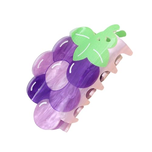 Beliebte Haarklammer, Obst-Thema, Haarhalter für Damen, Acryl, Haarstyling-Werkzeug, Pferdeschwanz-Halter, modischer Kopfschmuck, Pferdeschwanz-Halter Beliebte Haarklammer, Obst-Thema, Haarhalter für Damen, Acryl, Haarstyling-Werkzeug, Pferdeschwanz-Halter, modischer Kopfschmuck, Pferdeschwanz-Halter von Sweeaau