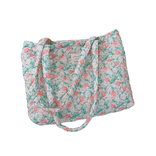 Damentasche mit großem Fassungsvermögen, gesteppte Handtasche, Studenten, Schule, französischer Stil, Achselhöhle für Pendler, französische Stile, Achselhöhle für Damen, große Kapazität von Sweeaau