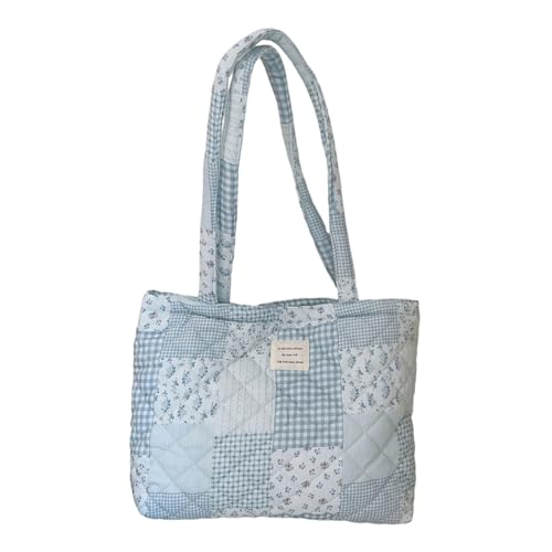 Damentasche mit großem Fassungsvermögen, gesteppte Handtasche, Studenten, Schule, französischer Stil, Achselhöhle für Pendler, französische Stile, Achselhöhle für Damen, große Kapazität von Sweeaau