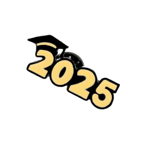 Exquisite Brosche zum Schulabschluss, stabile Brosche mit Hut für Absolventen und feierliche Veranstaltungen, Standard, Legierter Stahl von Sweeaau