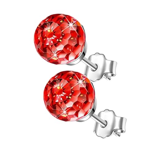 Exquisite bunte Kristallkugel-Ohrringe, modische Ohrstecker für Damen und Mädchen, handgefertigt, Zirkonia, Ohrzubehör, Kristallkugeln Exquisite bunte Kristallkugel-Ohrringe, modische Ohrstecker für Damen und Mädchen, handgefertigt, Zirkonia, Ohrzubehör, Kristallkugeln von Sweeaau