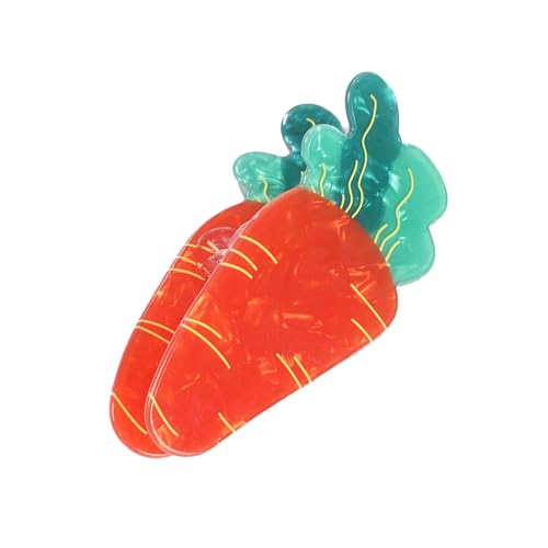 Modische PVC-Haarspange in Obstform, Haarschmuck, stilvolle Haardekoration, leichte Haarspangen für Frauen, lustige SpringHaarklammer von Sweeaau