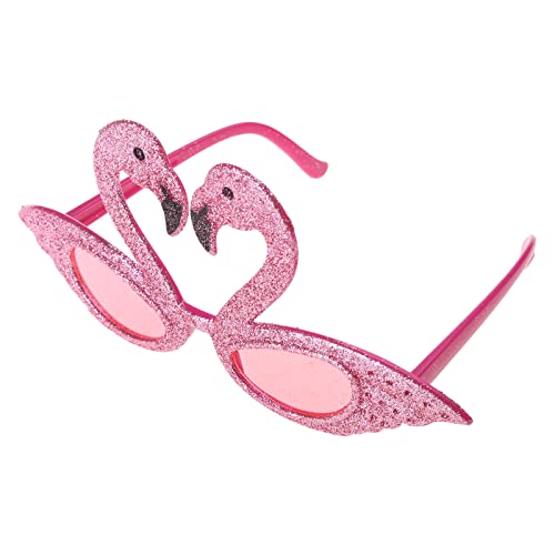 Punk für Teenager Mädchen Rahmen Flamingo Form Linse Lustige Mode Dekorationen Teenager UV-Schutz Kleiner Rahmen Erwachsene Sport Mädchen Mode, Flamingo von Sweeaau