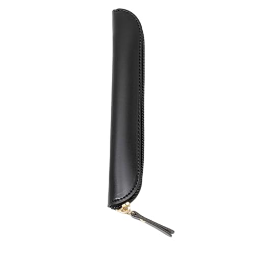 Stifteetui aus PU-Leder, für Springbrunnen, Schutzhüllen für Kugelschreiber, Verpackung, Aufbewahrungstasche, Stifteetui, Schreibtisch-Organizer, Schwarz Stifteetui aus PU-Leder, für Springbrunnen, Schutzhüllen für Kugelschreiber, Verpackung, Aufbewahrungstasche, Stifteetui, Schreibtisch-Organizer, Schwarz von Sweeaau