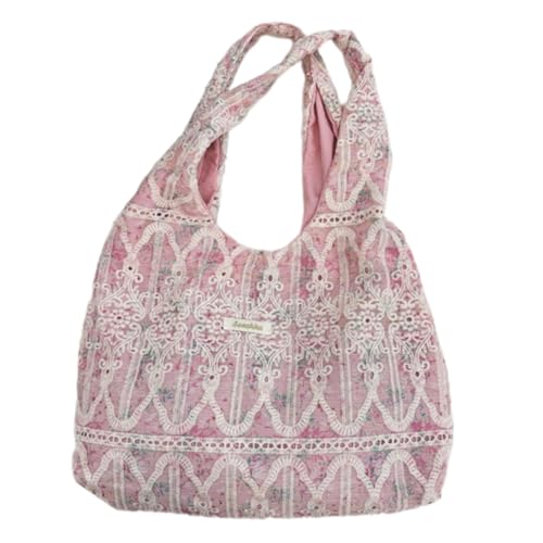 Sweeaau Ästhetische Canvas-Tragetasche mit Innentasche für Damen und Mädchen, wiederverwendbares Einkaufstuch mit Muster für Einkaufen, Fitnessstudio, wiederverwendbare Einkaufstücher, a, One Size Sweeaau Ästhetische Canvas-Tragetasche mit Innentasche für Damen und Mädchen, wiederverwendbares Einkaufstuch mit Muster für Einkaufen, Fitnessstudio, wiederverwendbare Einkaufstücher, a, One Size von Sweeaau