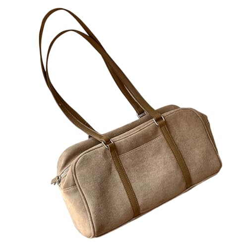 Sweeaau Achseltasche mit großem Fassungsvermögen für Damen, modisch, Pendeln, lässig, Schultergriff, Handtasche, Herbst, Achselhöhle, ästhetische Achselhöhle, große Kapazität, Schultertasche, aprikose von Sweeaau