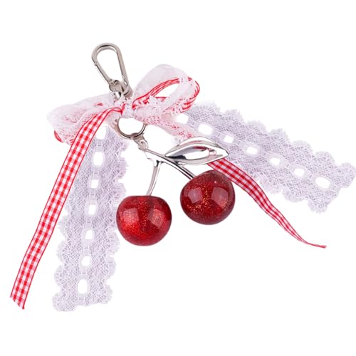 Sweeaau Eleganter Schleifen-Schlüsselanhänger, Cartoon-Obst-Schlüsselanhänger, Taschenzubehör, Geldbörse, Ornament für Damengeldbörse und Autoschlüssel, stilvolle Taschendekoration, Q1851 1 Sweeaau Eleganter Schleifen-Schlüsselanhänger, Cartoon-Obst-Schlüsselanhänger, Taschenzubehör, Geldbörse, Ornament für Damengeldbörse und Autoschlüssel, stilvolle Taschendekoration, Q1851 1 von Sweeaau