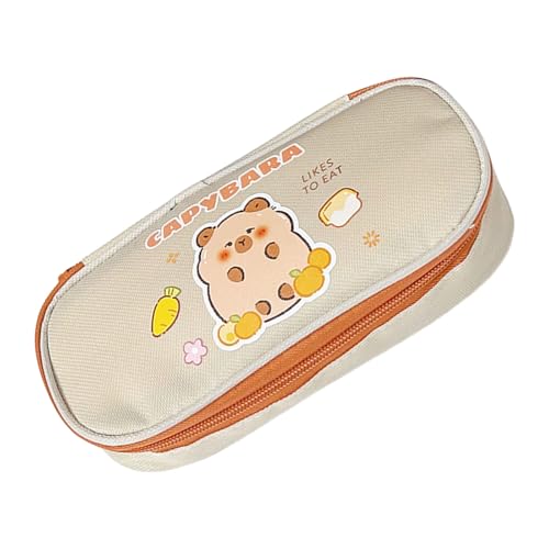 Sweeaau Federmäppchen, geräumig, multifunktional, Schreibwaren, Tasche, Organizer, Kugelschreiber, großes Federmäppchen, C von Sweeaau