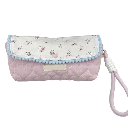 Sweeaau Federmäppchen mit Umhängeband, großes Fassungsvermögen, Stiftebeutel, Bleistift-Organizer, Reise-Kosmetiktasche für Studenten, Mädchen, Frauen, große Kapazität, Organizer, e von Sweeaau