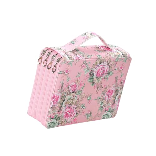 Sweeaau Großes Federmäppchen mit 200 Fächern, Multifunktions-Organizer-Tasche mit Reißverschlüssen für Erwachsene, Teenager, großer Bleistift, B von Sweeaau