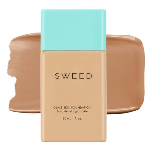 SWEED - Glass Skin Foundation | Vegan, Cruelty Free, Clean Beauty (11) Deep W (30 ml) von Sweed