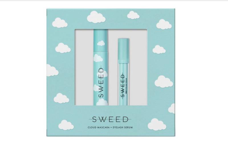 Sweed Make-up Set CLOUD MASCARA + EYELASH GROWTH SERUM, 2-tlg. von Sweed