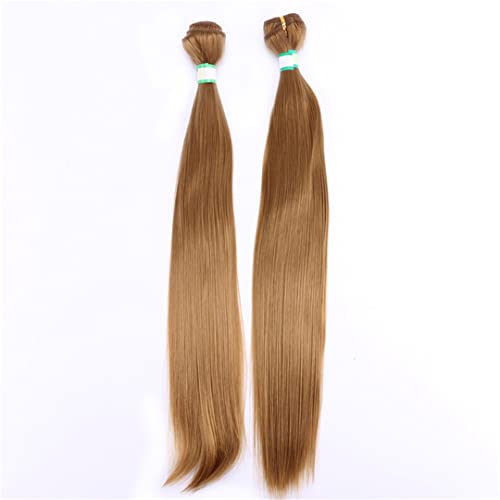 14-30 Inch Long Straight Hair Bundles High Temperature Synthetic Hair Extension Brazilian Straight Remy Sale For Women #27 24inch 2 Pieces von Sweejim