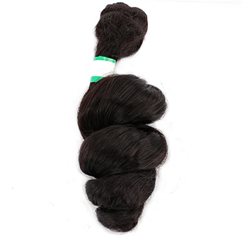 Fsr Brown Pink Gray Color 70 G/Pcs Loose Wave Hair Weave Synthetic Hair Bundles For Black Women #2 16inch von Sweejim