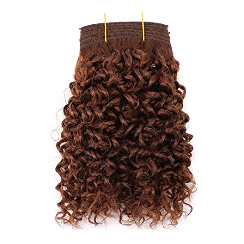 Fsr Color 613 Kinky Curly Hair Weave High Temperature Fiber Synthetic Hair Extensions 8-20 Inch Hair For Women #6 10 Inch von Sweejim