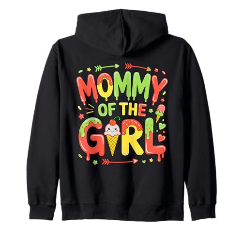 Mama des Mädchens süßes Neugeborenes Kapuzenjacke Mama des Mädchens süßes Neugeborenes Kapuzenjacke von Sweet Family Bond Apparel