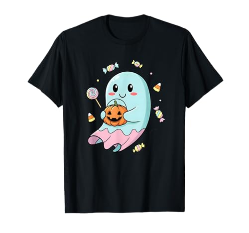 Niedliches freundliches Geister-Halloween-Shirt für Mädchen und Kinder T-Shirt Niedliches freundliches Geister-Halloween-Shirt für Mädchen und Kinder T-Shirt von Sweet Ghost Kids Halloween Outfit