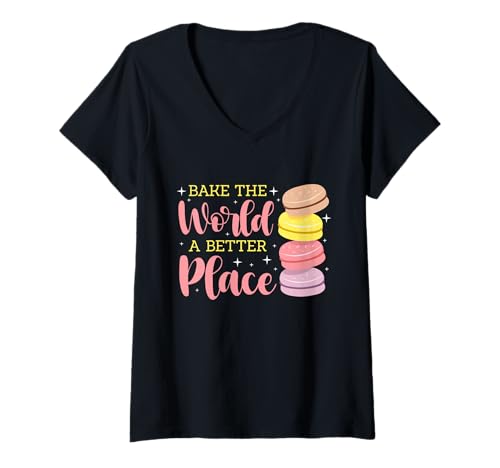 Damen Gestalten Sie die Welt zu einem besseren Ort T-Shirt mit V-Ausschnitt Damen Gestalten Sie die Welt zu einem besseren Ort T-Shirt mit V-Ausschnitt von Sweet Inspirations