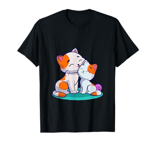 Mutter Katze Baby Katze T-Shirt Mutter Katze Baby Katze T-Shirt von Sweet Mama Cat Outfit