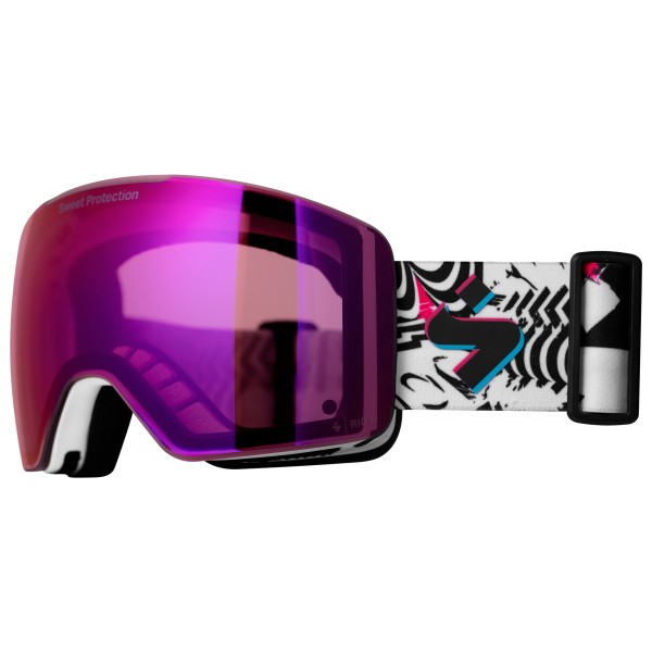 Sweet Protection - Connor RIG Reflect Block Party S3 VLT 25% - Skibrille lila von Sweet Protection